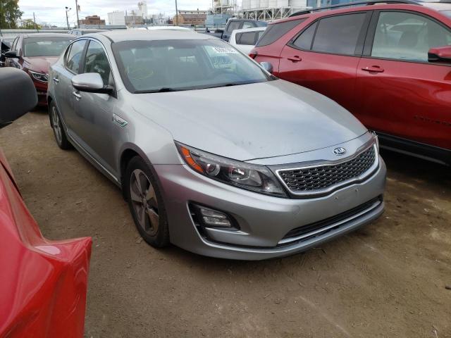 KIA OPTIMA HYB 2014 with VIN KNAGN4AD2E5067635 - Photo from auction