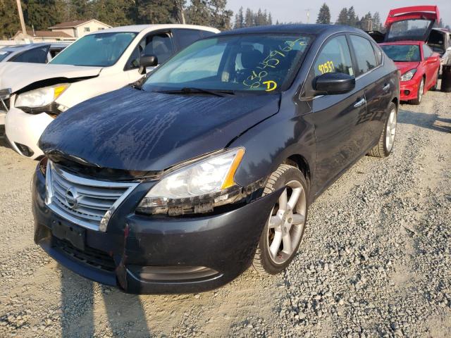 Photo 2 from auction – 2013 NISSAN SENTRA S with VIN 3N1AB7AP9DL749488