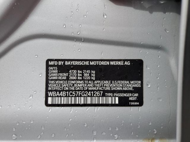 Photo 10 from auction – 2015 BMW 435 I GRAN with VIN WBA4B1C57FG241267