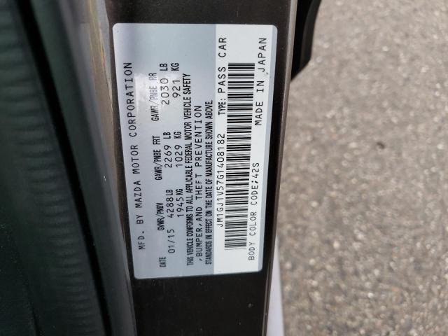 Photo 10 from auction – 2016 MAZDA 6 TOURING with VIN JM1GJ1V57G1408182