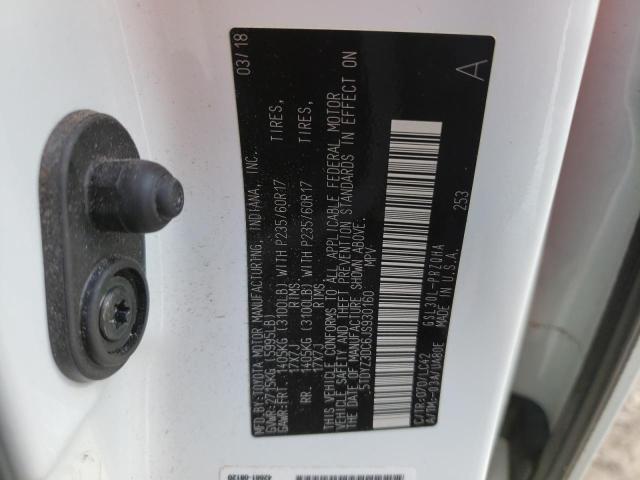 Photo 10 from auction – 2018 TOYOTA SIENNA XLE with VIN 5TDYZ3DC6JS930160