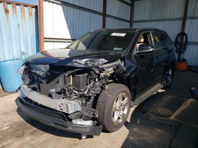 Photo 2 from auction – 2016 TOYOTA HIGHLANDER with VIN 5TDDKRFH4GS263158