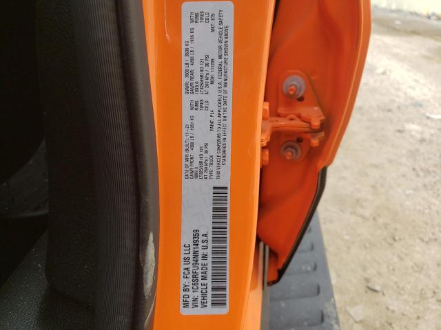Photo 10 from auction – 2022 RAM 1500 TRX with VIN 1C6SRFU94NN149359