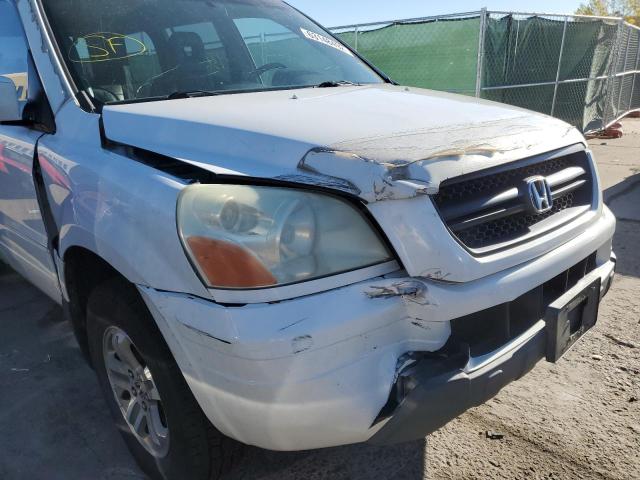 Photo 9 from auction – 2003 HONDA PILOT EXL with VIN 2HKYF18583H586767
