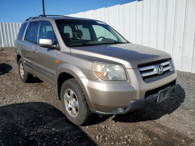 HONDA PILOT 2006 with VIN 5FNYF18736B009293 - Photo from auction