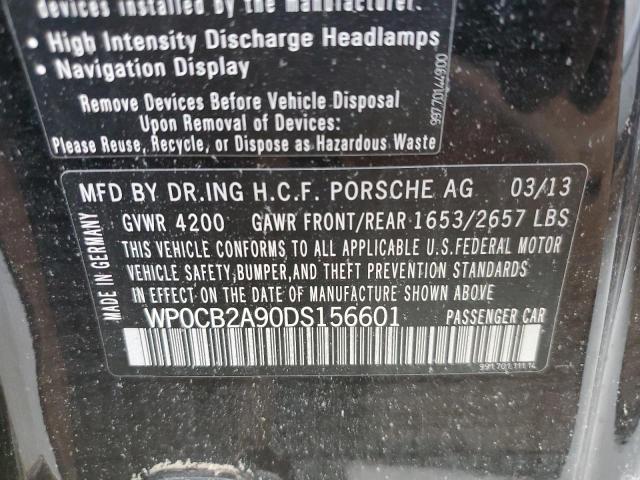 Photo 10 from auction – 2013 PORSCHE 911 CARRER with VIN WP0CB2A90DS156601