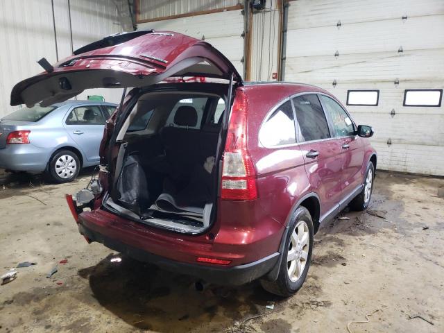 Photo 4 from auction – 2011 HONDA CR-V SE with VIN 5J6RE4H49BL090980