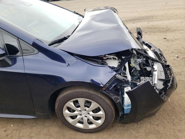 Photo 9 from auction – 2021 TOYOTA COROLLA LE with VIN 5YFEPMAE0MP187643