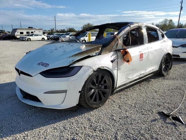 Photo 2 from auction – 2022 TESLA MODEL X with VIN 7SAXCBE68NF341544