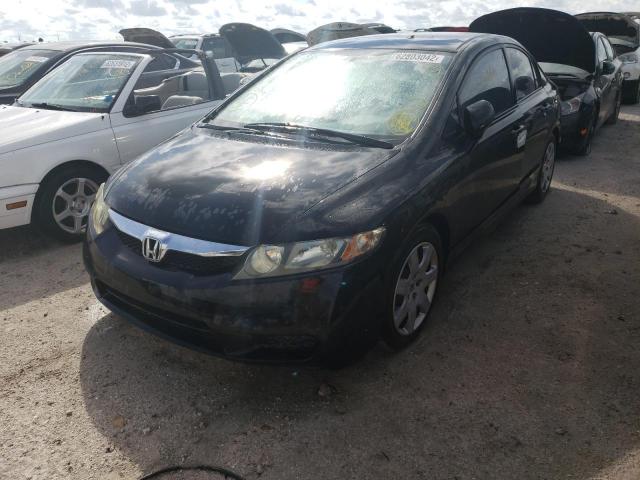 Photo 2 from auction – 2011 HONDA CIVIC LX with VIN 19XFA1F59BE004753