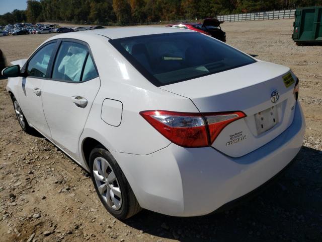 Photo 3 from auction – 2016 TOYOTA COROLLA L with VIN 2T1BURHE3GC558619