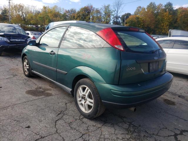 Photo 3 from auction – 2000 FORD FOCUS ZX3 with VIN 3FAHP3138YR183948