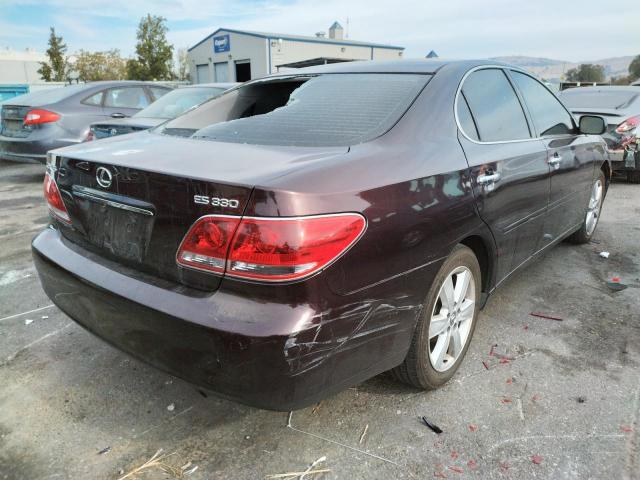 Photo 4 from auction – 2005 LEXUS ES 330 with VIN JTHBA30G155079370