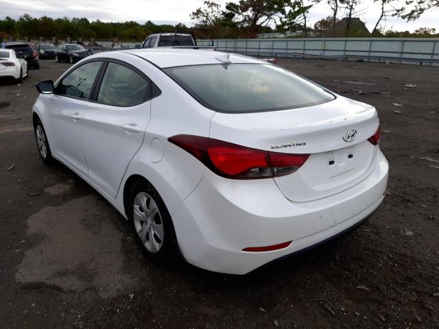 Photo 3 from auction – 2016 HYUNDAI ELANTRA SE with VIN 5NPDH4AE7GH767370