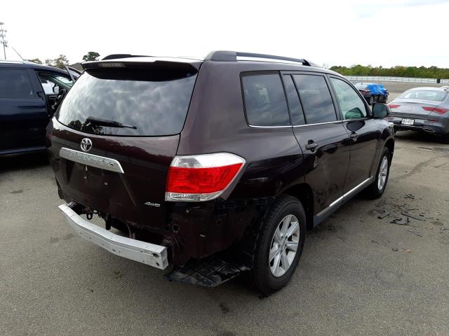 Foto 4 de la subasta – 2013 TOYOTA HIGHLANDER con VIN 5TDBK3EH3DS235207