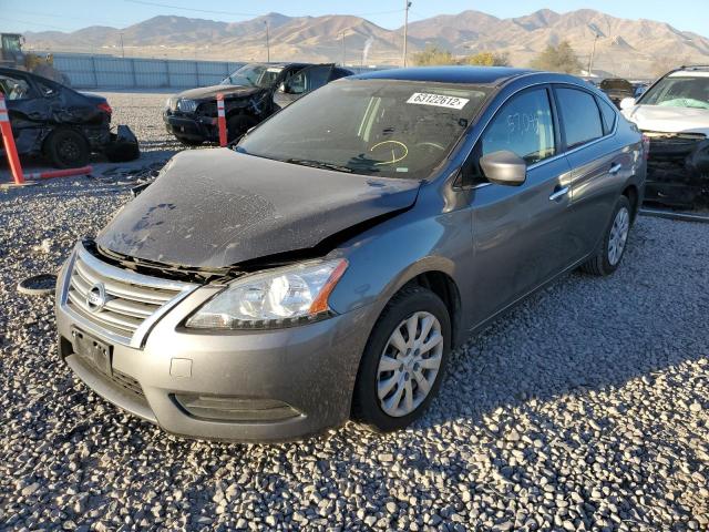 Photo 2 from auction – 2015 NISSAN SENTRA S with VIN 3N1AB7AP6FL643857