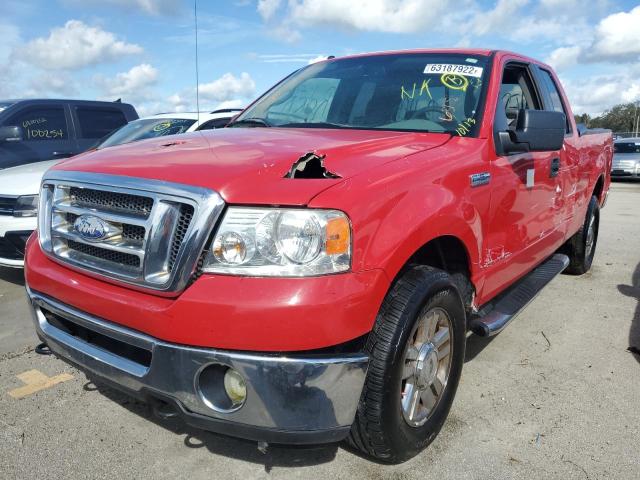 Photo 2 from auction – 2008 FORD F150 with VIN 1FTPX14V98FA60101