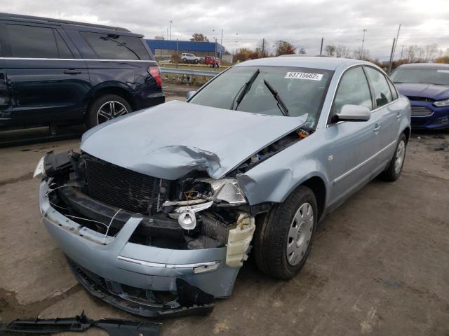 Photo 2 from auction – 2001 VOLKSWAGEN PASSAT GLS with VIN WVWPD63B81P097573