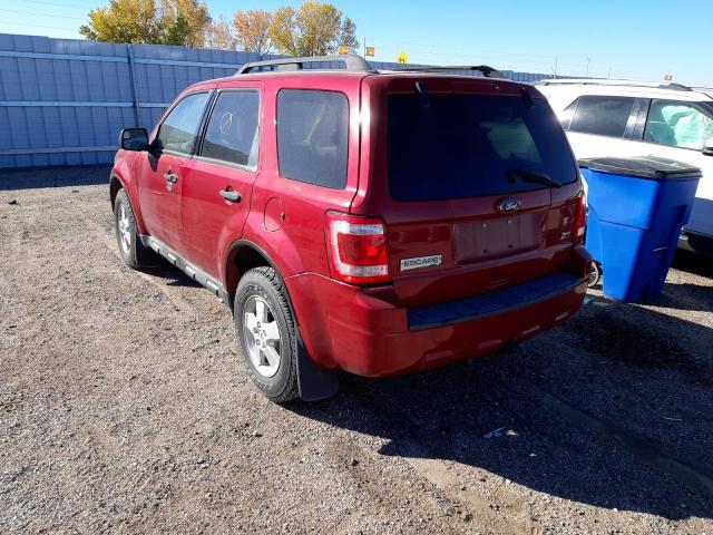 Photo 3 from auction – 2010 FORD ESCAPE XLT with VIN 1FMCU9DG5AKB53357