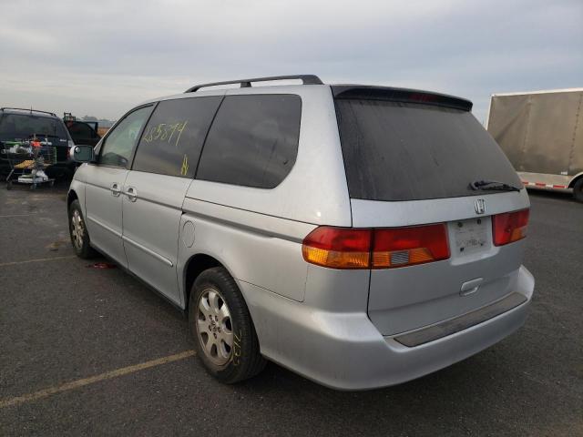 Photo 3 from auction – 2002 HONDA ODYSSEY EX with VIN 2HKRL18612H550309