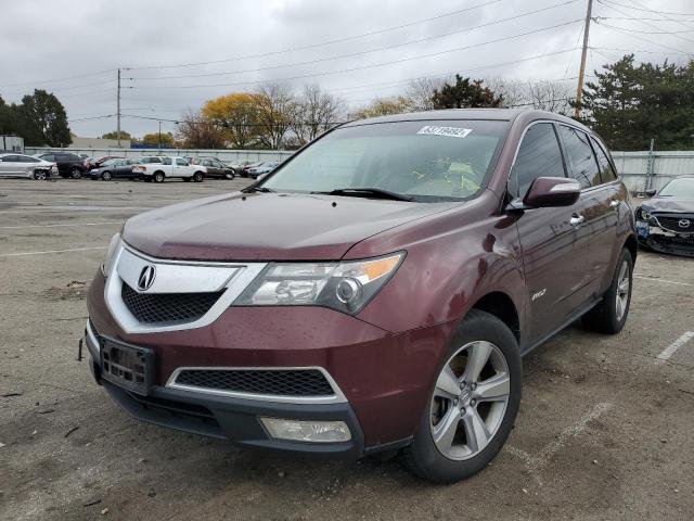 Photo 2 from auction – 2012 ACURA MDX with VIN 2HNYD2H27CH539248