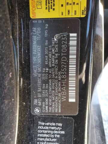 Photo 10 from auction – 2007 BMW 750 I with VIN WBAHL83527DT08237