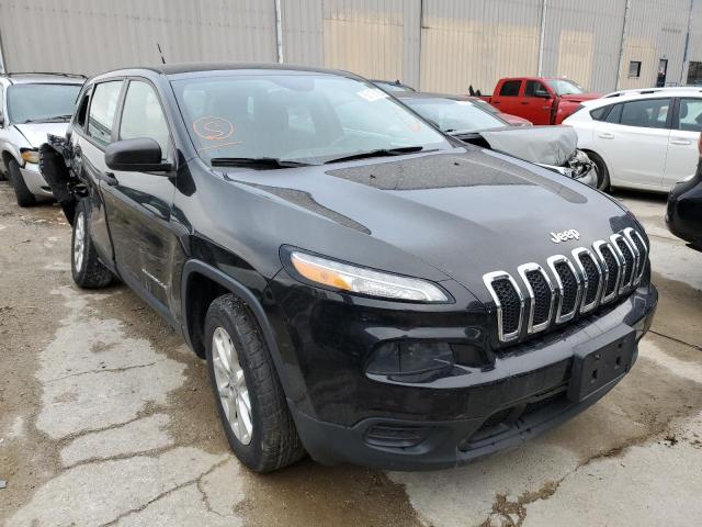 JEEP CHEROKEE S 2014 with VIN 1C4PJMAB9EW165715 - Photo from auction