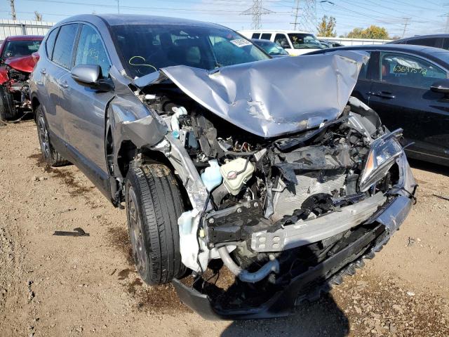 HONDA CR-V EX 2018 with VIN 7FARW2H5XJE009331 - Photo from auction