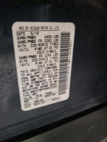 Photo 10 from auction – 2016 NISSAN ROGUE with VIN JN8AT2MT6GW003296