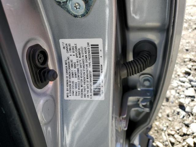 Photo 10 from auction – 2017 HONDA CIVIC EX with VIN 2HGFC2F75HH569727