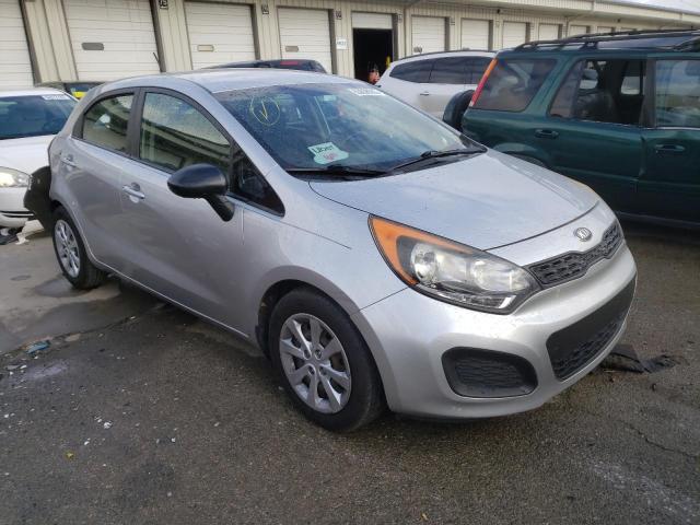 KIA RIO LX 2013 with VIN KNADM5A3XD6274625 - Photo from auction