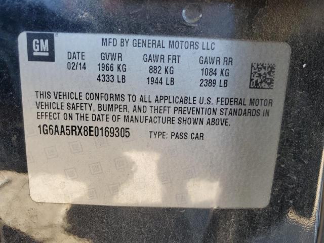 Photo 10 from auction – 2014 CADILLAC ATS with VIN 1G6AA5RX8E0169305