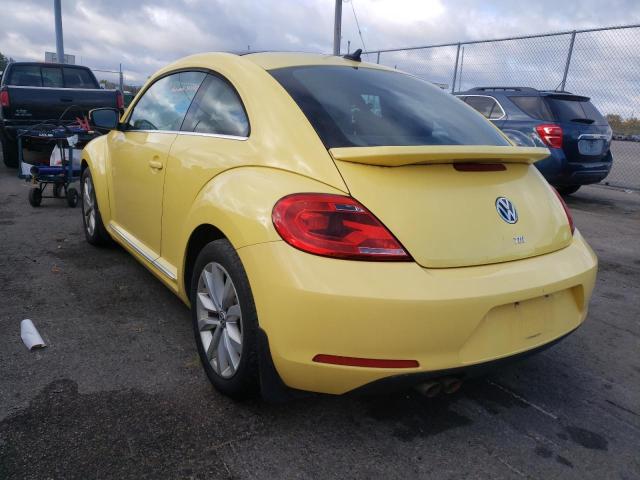 Photo 3 from auction – 2013 VOLKSWAGEN BEETLE with VIN 3VWJL7AT0DM605097