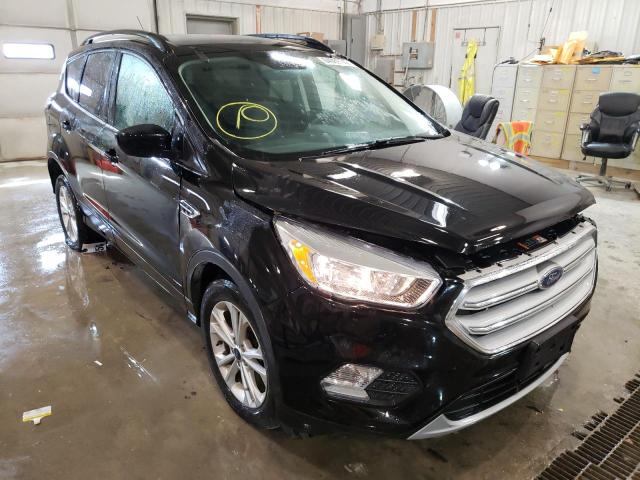 FORD ESCAPE SE 2018 with VIN 1FMCU9GD5JUD27532 - Photo from auction