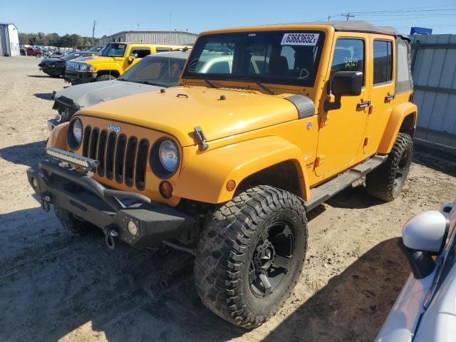 Photo 2 from auction – 2012 JEEP WRANGLER U with VIN 1C4BJWEG6CL196009