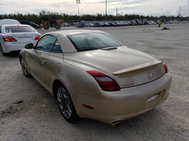 Photo 3 from auction – 2006 LEXUS SC 430 with VIN JTHFN48Y269006687