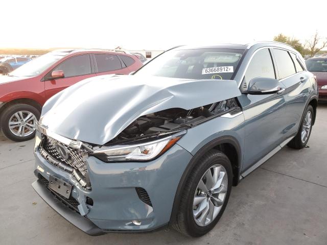 Photo 2 from auction – 2022 INFINITI QX50 LUXE with VIN 3PCAJ5BA0NF113752