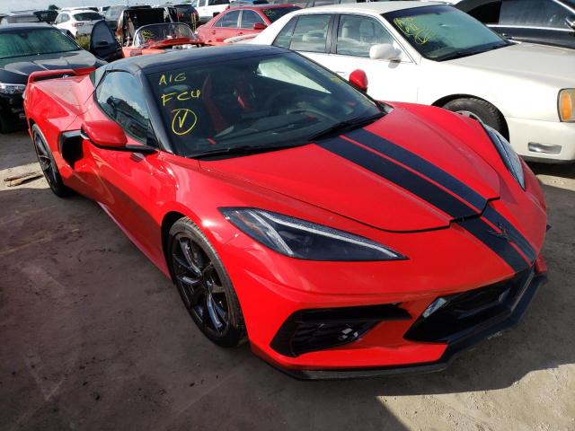CHEVROLET CORVETTE S 2021 with VIN 1G1YC3D41M5105690 - Photo from auction