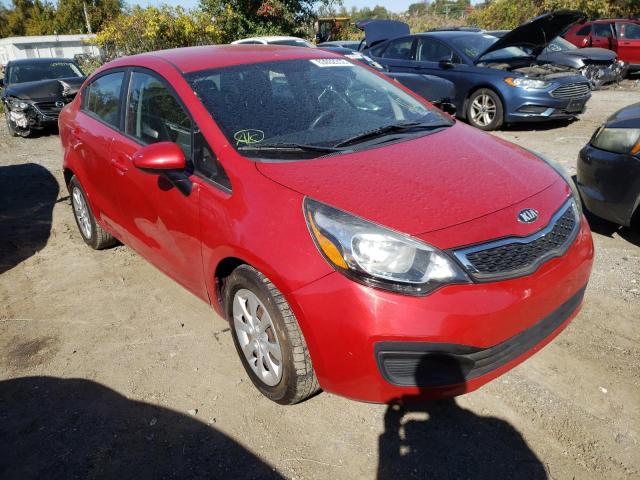 KIA RIO EX 2013 with VIN KNADN4A31D6214501 - Photo from auction