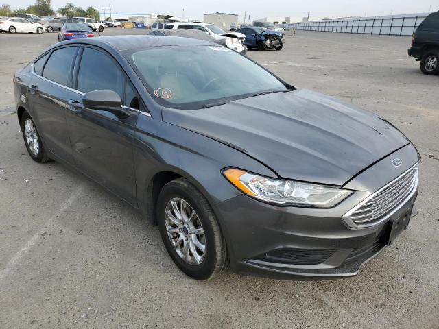 FORD FUSION S 2017 with VIN 3FA6P0G77HR110781 - Photo from auction