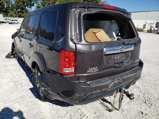 Photo 3 from auction – 2013 HONDA PILOT EXL with VIN 5FNYF4H5XDB045415