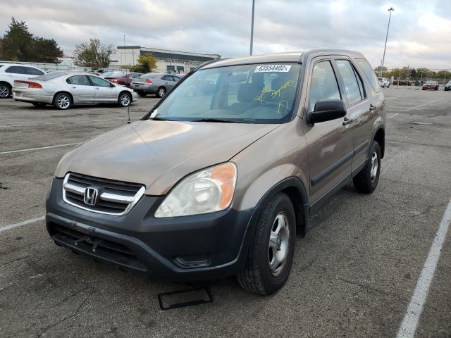Photo 2 from auction – 2002 HONDA CR-V LX with VIN JHLRD78492C015600