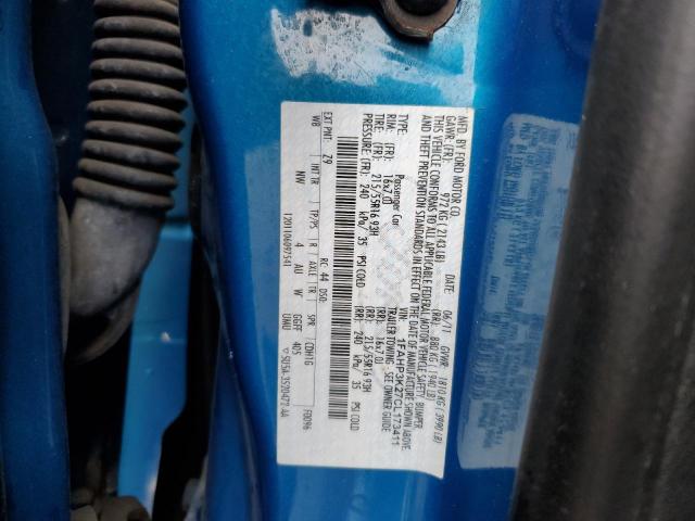 Photo 10 from auction – 2012 FORD FOCUS SE with VIN 1FAHP3K27CL173411