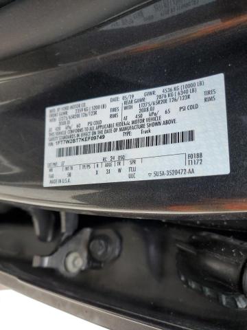 Photo 10 from auction – 2019 FORD F250 SUPER with VIN 1FT7W2BT7KEF09749