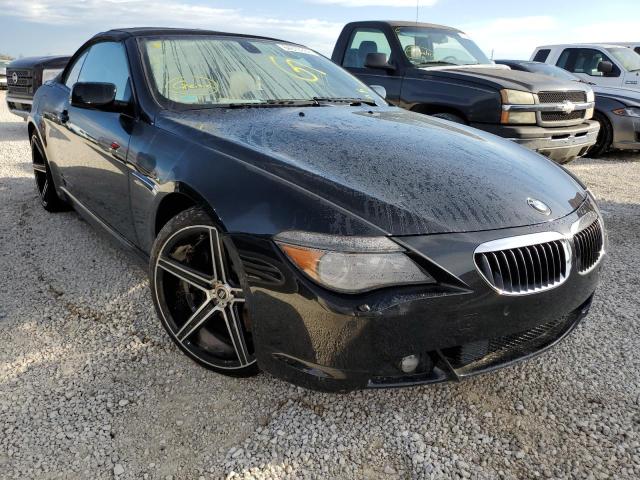 BMW 650 I 2007 with VIN WBAEK13547CN80243 - Photo from auction