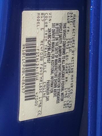 Photo 10 from auction – 2011 NISSAN VERSA S with VIN 3N1BC1CP2BL428157