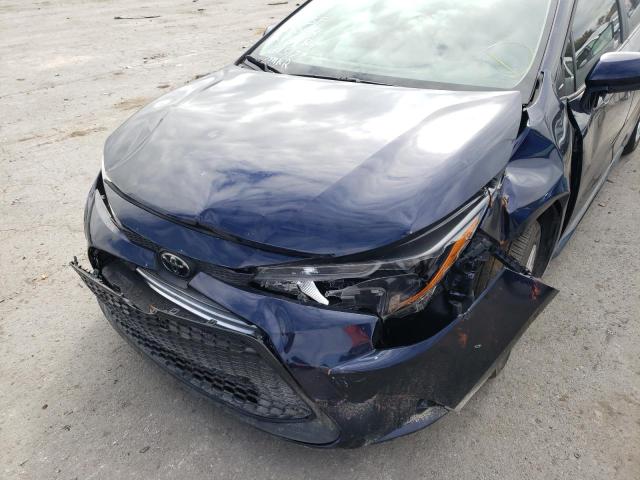 Photo 9 from auction – 2022 TOYOTA COROLLA LE with VIN 5YFEPMAE3NP312538
