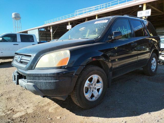 Photo 2 from auction – 2004 HONDA PILOT EXL with VIN 2HKYF185X4H572421