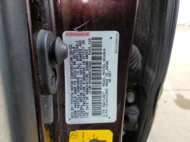 Photo 10 from auction – 2002 LEXUS ES 300 with VIN JTHBF30G920073326