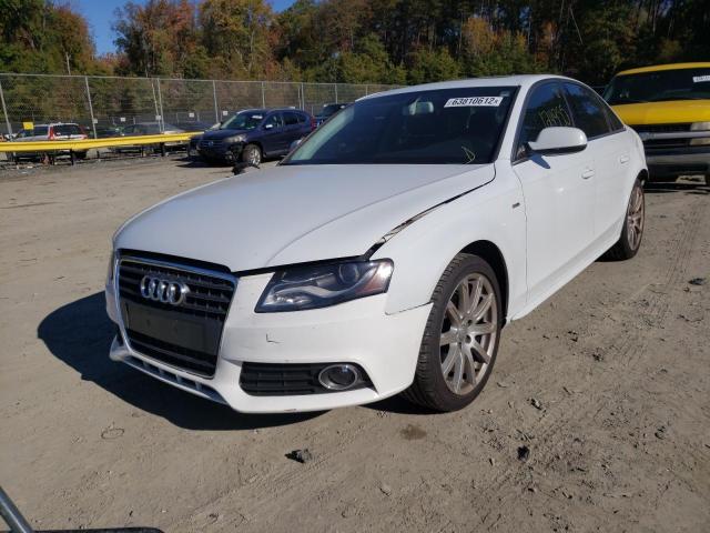 Photo 2 from auction – 2012 AUDI A4 PREMIUM with VIN WAUEFAFL8CN016219